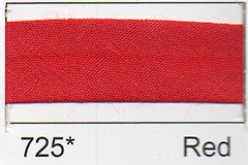 Essential Trimmings Polycotton Bias Binding Tape Red
