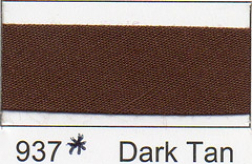 Essential Trimmings Polycotton Bias Binding Tape Dark Tan
