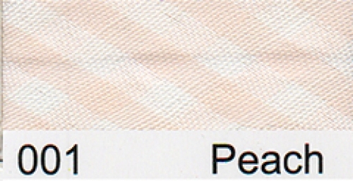 Essential Trimmings Gingham Bias Binding Tape Peach