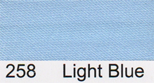 Essential Trimmings Satin Bias Binding Tape Light Blue