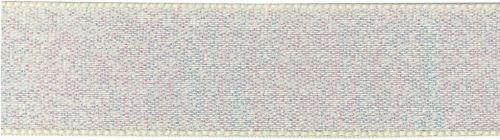 Berisfords Dazzle Ribbon (Value Roll) Silver Grey