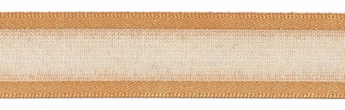 Berisfords Sheer Elegance Ribbon (Value Roll) 678 Honey Gold