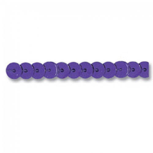 Trimits Flat Strung Sequins Trim Purple
