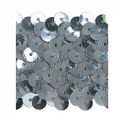 Trimits Stretch Sequins Trim Silver