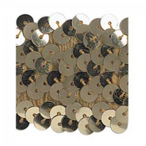 Trimits Stretch Sequins Trim Gold