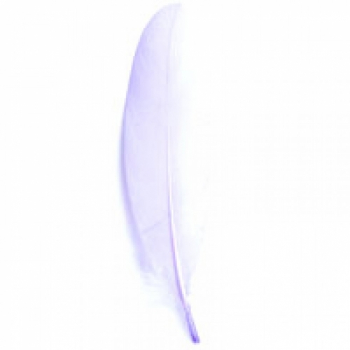 Trimits Lilac Goose Craft Feathers (Value Pack Of 5)