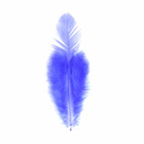 Trimits Hen Craft Feathers (Value Pack of 5) Purple