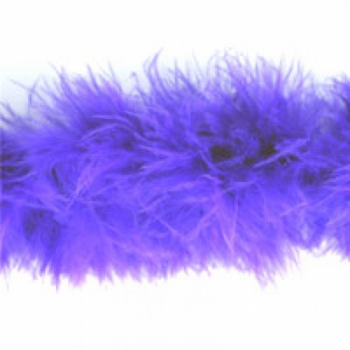 Trimits Marabou Boa Feather Trim Purple
