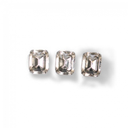 Trimits Sew On Rhinestone Crystals Silver