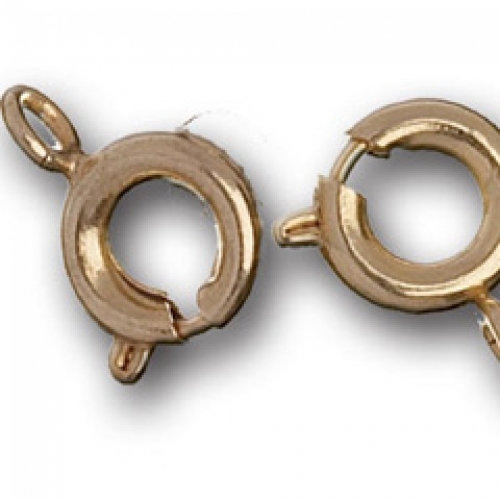 Trimits Bolt Ring Findings (Value Pack of 3) Gold