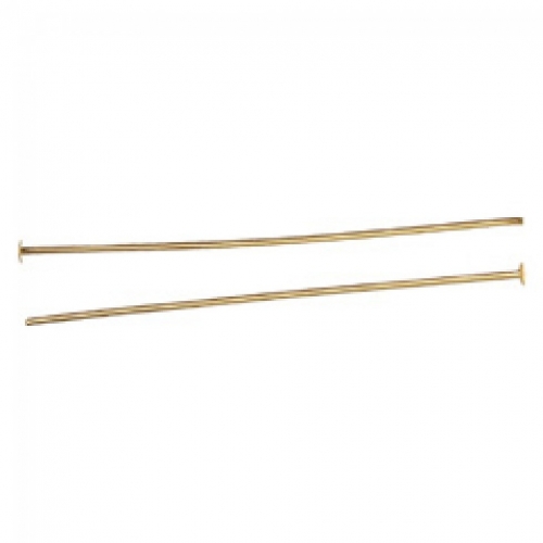 Trimits Thin Head Pin Findings (Value Pack of 3) Gold
