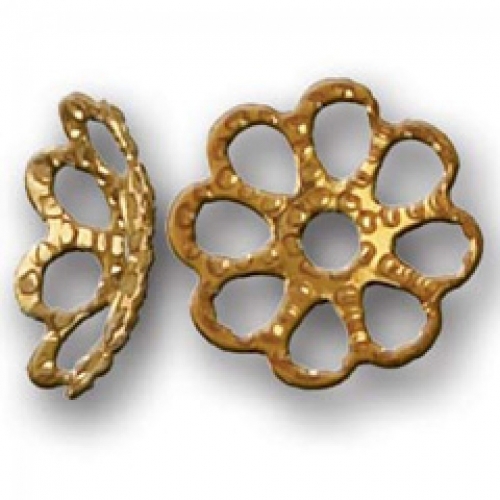 Trimits Filigree Cap Findings (Value Pack of 3) Gold