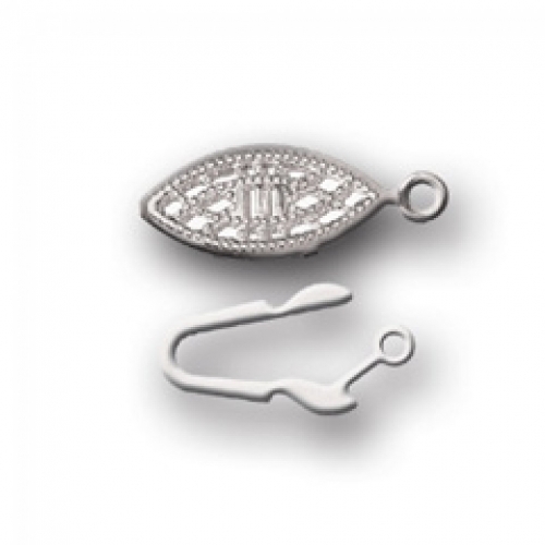 Trimits Filigree Clasp Findings (Value Pack of 3) Silver