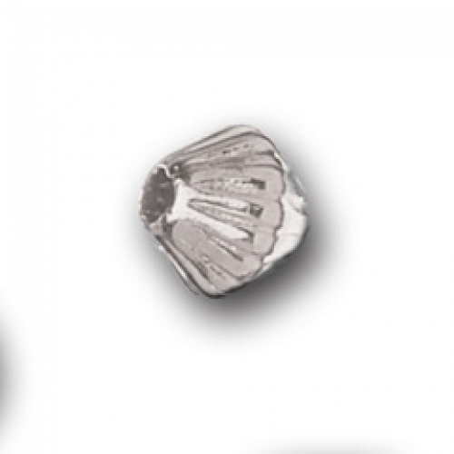 Trimits Fluted Bicone Findings (Value Pack of 3) Silver