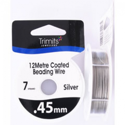 Trimits Coated Bead Wire (Value Pack) Silver