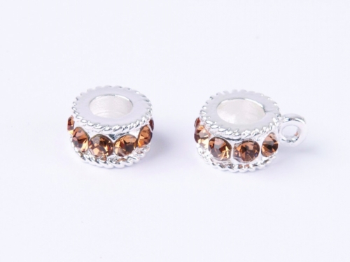 Trimits Rhinestone Beads Golden Amber Mix
