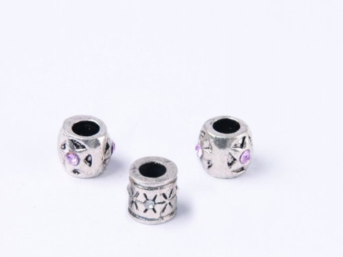 Trimits Spacer Beads Rose Crystal R/stone Mix 1