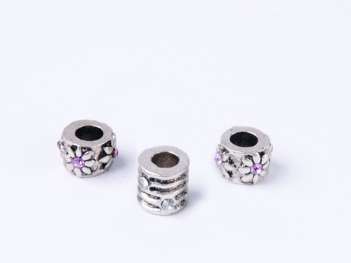 Trimits Spacer Beads Rose Crystal R/stone Mix 3
