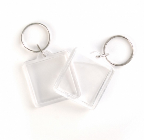 Craft Factory Square Key Ring Fob