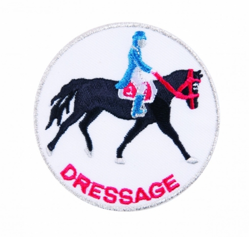 Craft Factory Patch Motif Dressage Badge