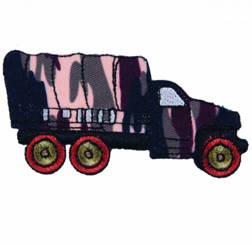 Craft Factory Patch Motif Army Truck