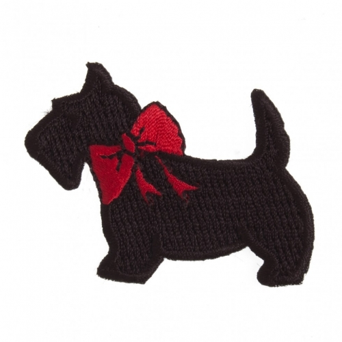 Craft Factory Patch Motif Scotty Dog