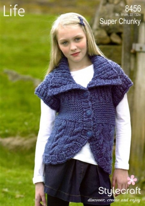 Stylecraft Knitting Pattern 8456