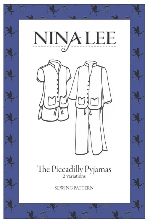 Nina Lee Paper Sewing Pattern Piccadilly Pyjamas