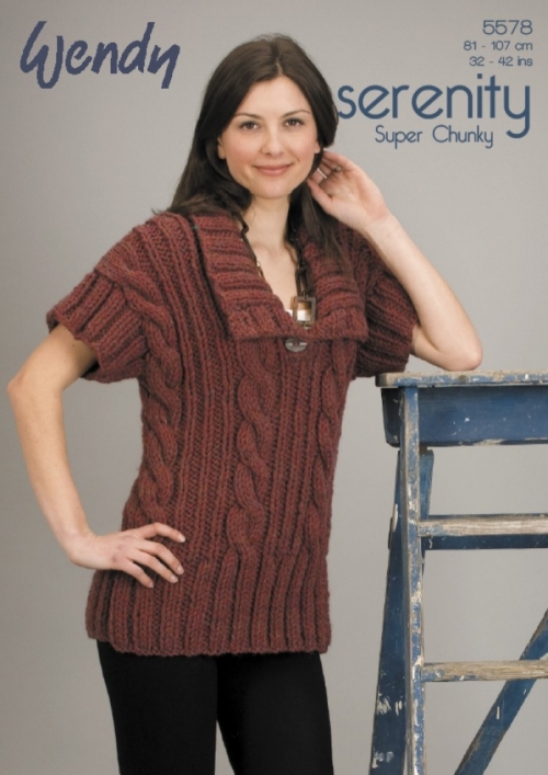 Wendy Serenity Knitting Pattern 5578