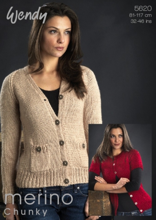 Wendy Merino Knitting Pattern 5620