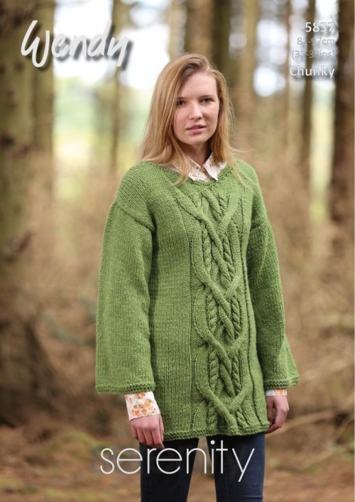 Wendy Serenity Knitting Pattern 5837
