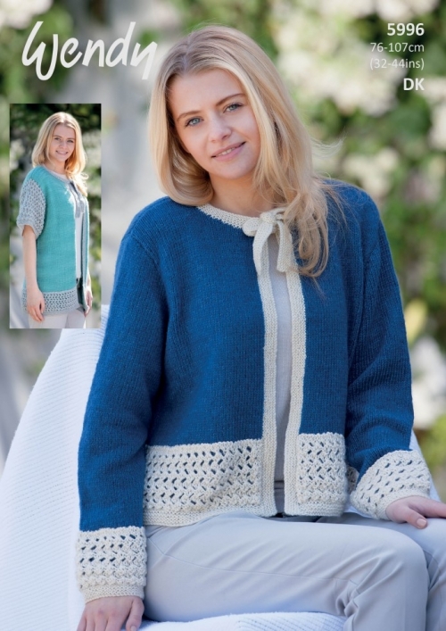 Wendy Fleur Knitting Pattern 5996