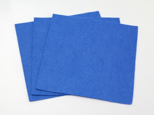 Minerva Core Range Self Adhesive 18inch Felt Fabric Sheets Cornflower Blue