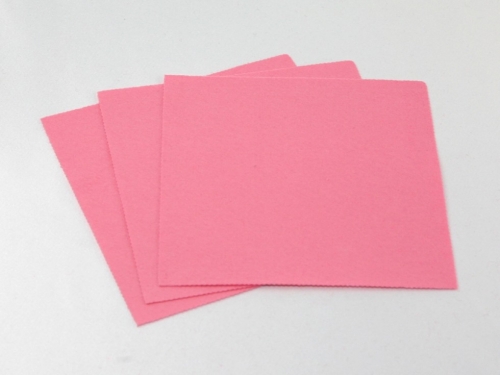 Minerva Core Range Self Adhesive 18inch Felt Fabric Sheets Flamingo Pink