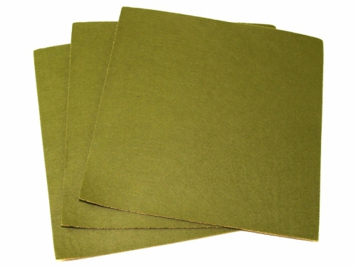 Minerva Core Range Self Adhesive 18inch Felt Fabric Sheets Moss Green
