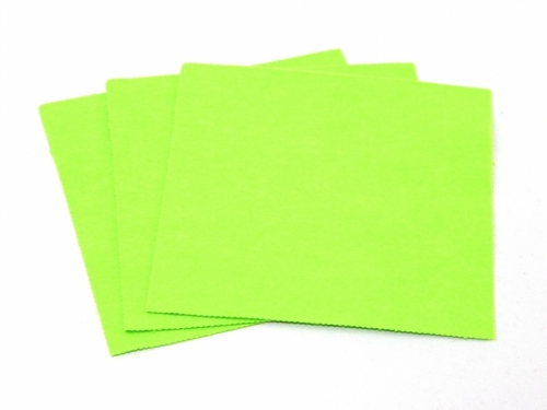 Minerva Core Range Self Adhesive 18inch Felt Fabric Sheets Zest Green