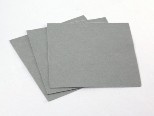 Minerva Core Range 18inch Acrylic Felt Fabric Sheets Grey