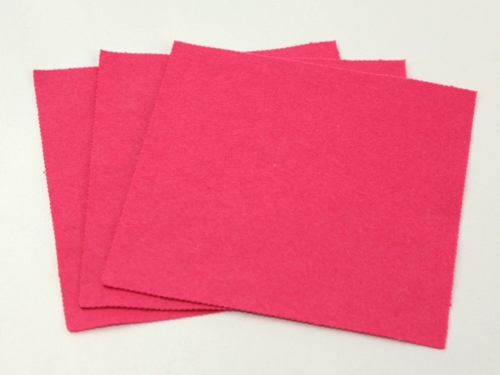 Minerva Core Range 18inch Acrylic Felt Fabric Sheets Heather Pink