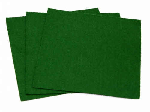 Minerva Core Range 18inch Acrylic Felt Fabric Sheets Olive Green
