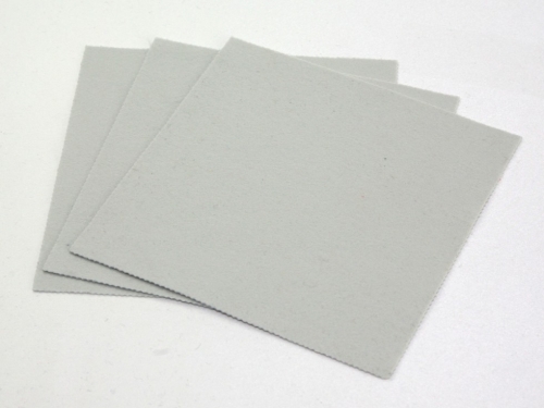 Minerva Core Range 18inch Acrylic Felt Fabric Sheets Silver Grey