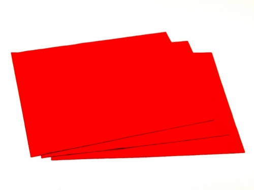 Minerva Core Range Self Adhesive 9x12inch Felt Fabric Sheets Cherry Red