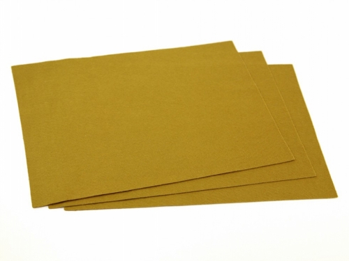 Minerva Core Range Self Adhesive 9x12inch Felt Fabric Sheets Gold