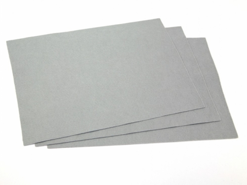 Minerva Core Range Self Adhesive 9x12inch Felt Fabric Sheets Grey
