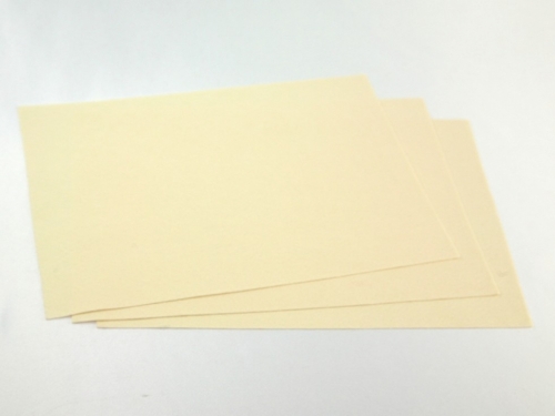 Minerva Core Range Self Adhesive 9x12inch Felt Fabric Sheets Ivory