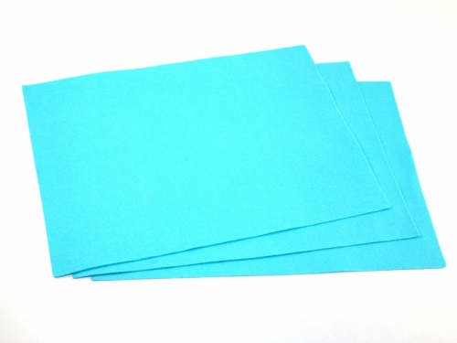 Minerva Core Range Self Adhesive 9x12inch Felt Fabric Sheets Kingfisher