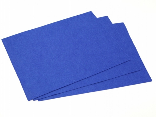 Minerva Core Range Self Adhesive 9x12inch Felt Fabric Sheets Royal Blue