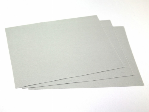 Minerva Core Range Self Adhesive 9x12inch Felt Fabric Sheets Silver Grey