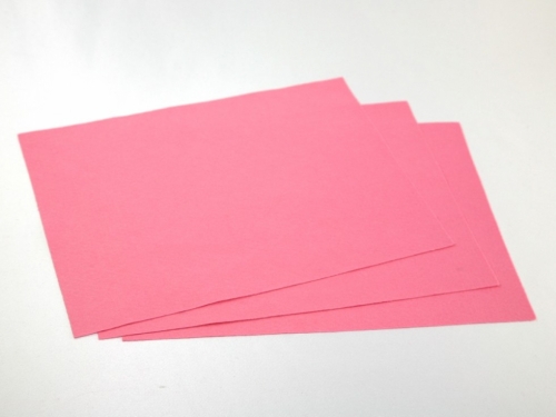 Minerva Core Range 9x12inch Acrylic Felt Fabric Sheets Flamingo Pink
