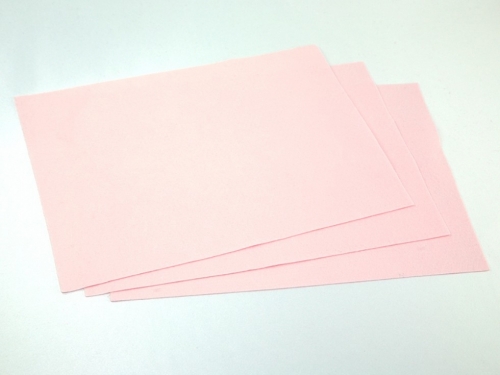 Minerva Core Range 9x12inch Acrylic Felt Fabric Sheets Pink