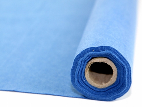 Minerva Core Range Self Adhesive Mini Felt Fabric Roll Cornflower Blue